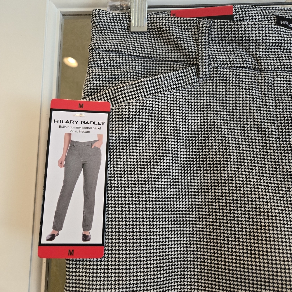 Hilary Radley Houndstooth Pants